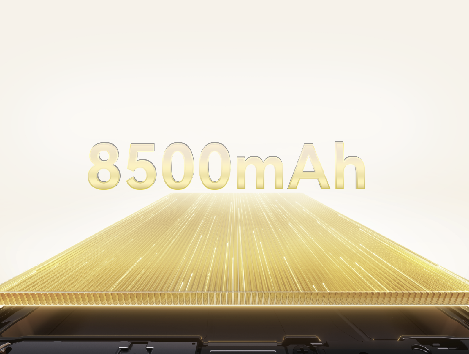 8500mAh Super Battery ¹
